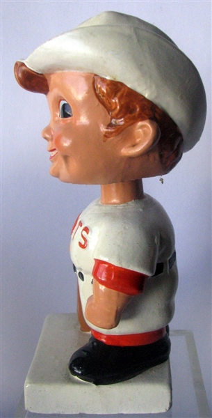 60's HOUSTON COLT 45's WHITE BASE BOBBING HEAD w/PICTURE BOX