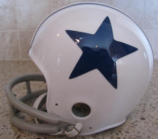 MILES AUSTIN 250 YDS #19 SIGNED DALLAS COWBOYS mini FOOTBALL HELMET w/SGC COA