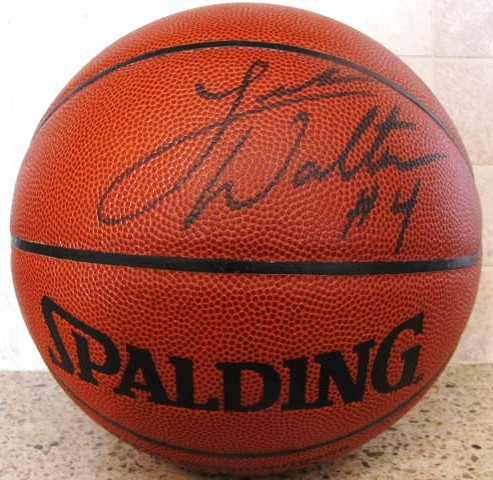 LUKE WALTON #4 SIGNED BASKETBALL w/SGC COA