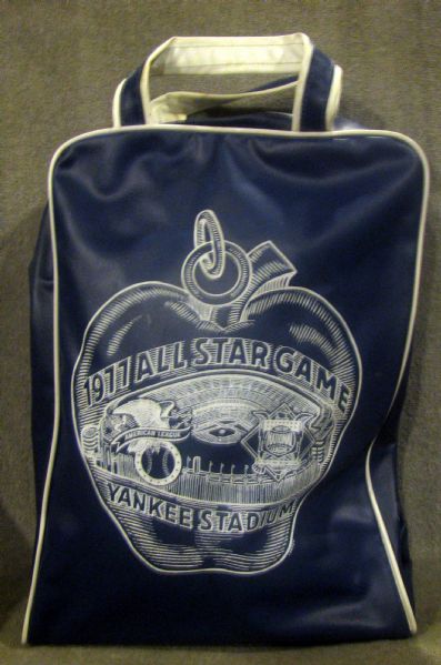 1977 ALL-STAR GAME TRAVEL BAG - YANKEE STADIUM