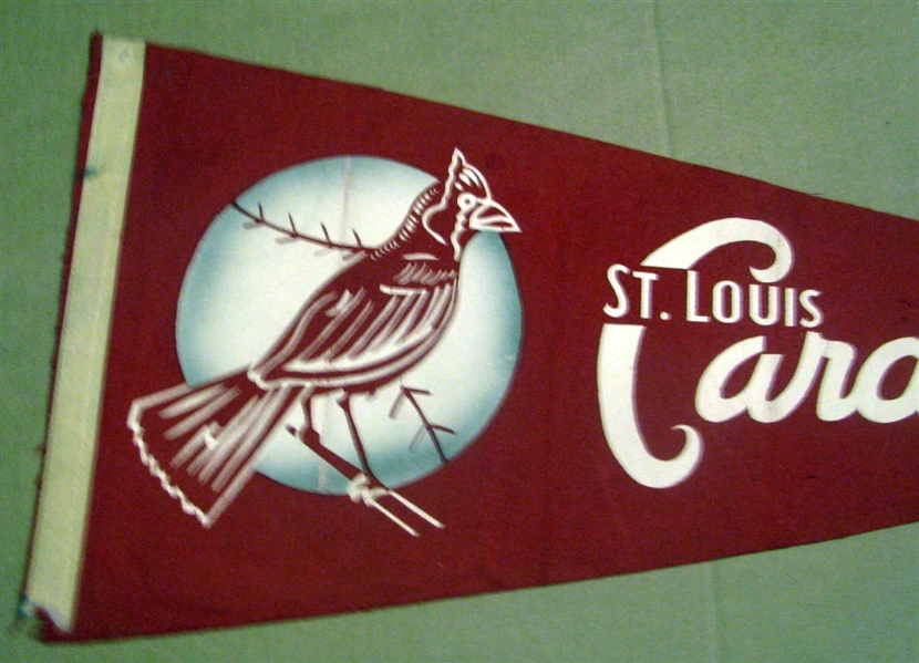 60's ST. LOUIS CARDINALS PENNANT