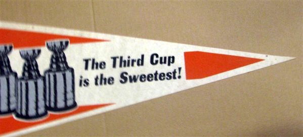 VINTAGE PHILADELPHIA FLYERS PENNANTS - 2 