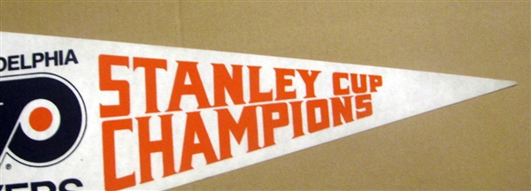 VINTAGE PHILADELPHIA FLYERS PENNANTS - 2 