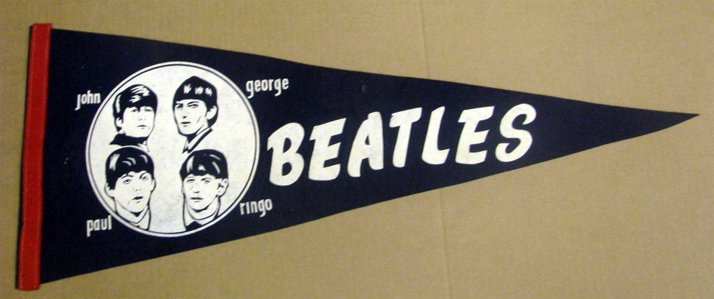 60's BEATLES PENNANT