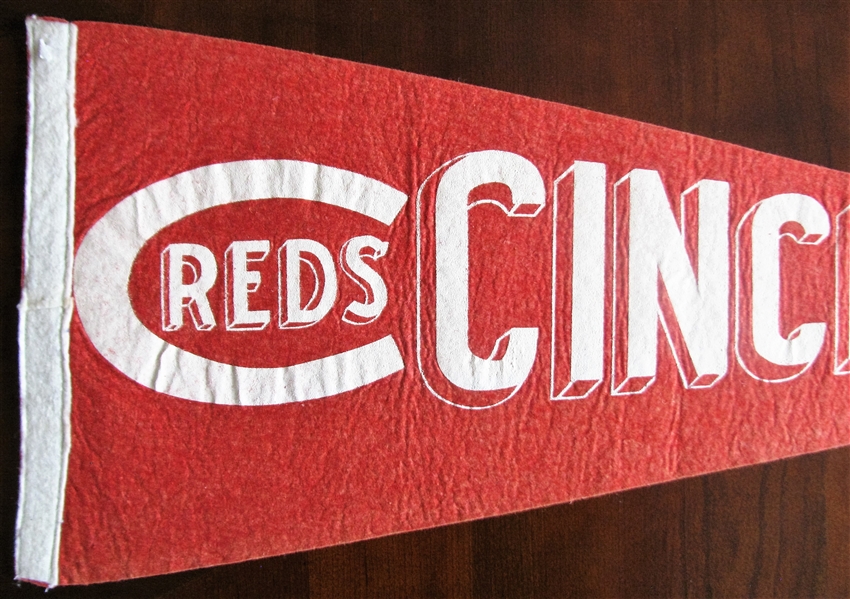 40's CINCINNATI REDS BASEBALL PENNANT