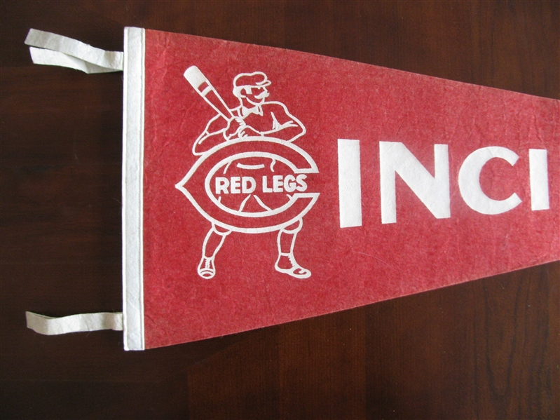 50's CINCINNATI REDS BASEBALL PENNANT