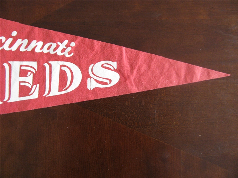 50's CINCINNATI REDS BASEBALL PENNANT