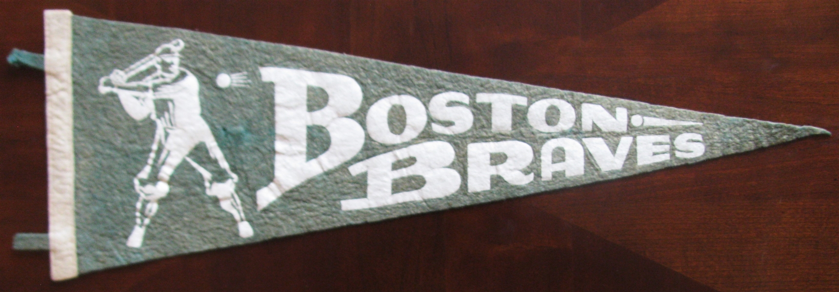 40's BOSTON BRAVES BASEBALL PENNANT