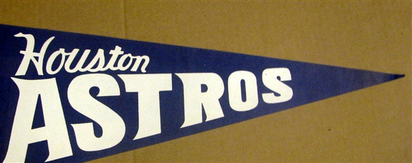 60's HOUSTON ASTROS PENNANT w/ASTRODOME