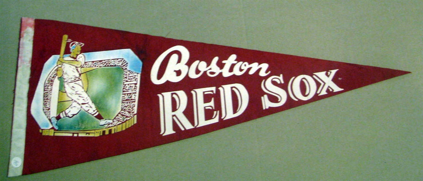 50's BOSTON RED SOX PENNANT