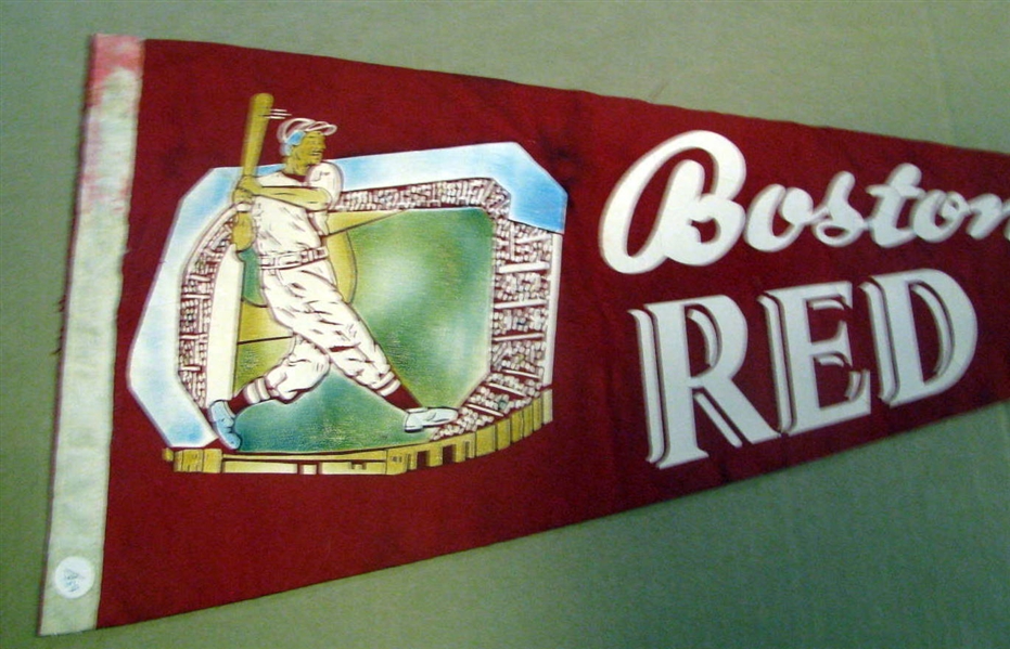 50's BOSTON RED SOX PENNANT