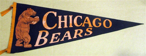 50's CHICAGO BEARS PENNANT