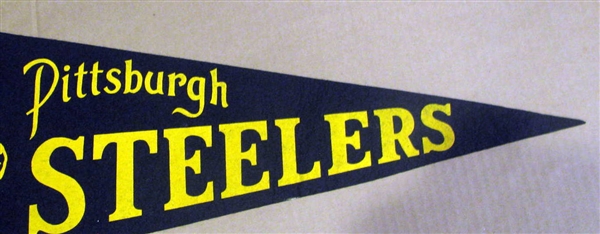 40's PITTSBURGH STEELERS PENNANT