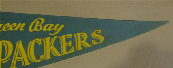50's GREEN BAY PACKERS PENNANT