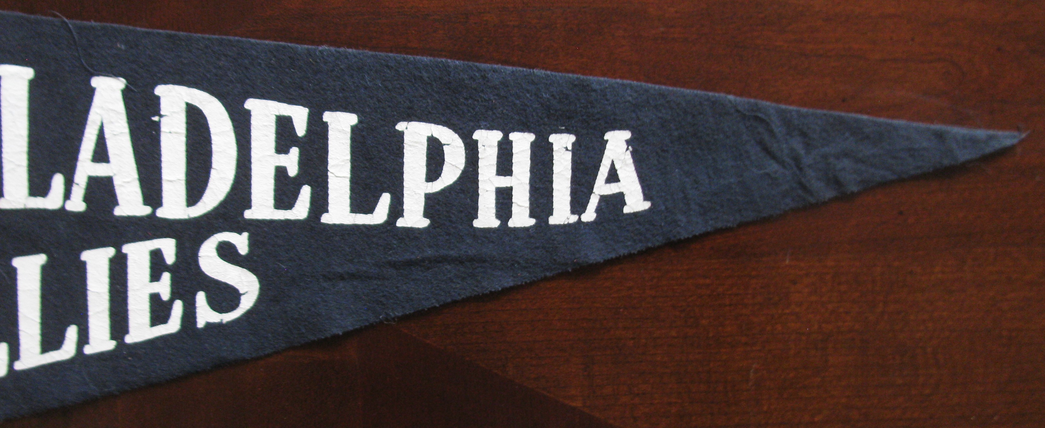 Lot Detail - 50's PHILADELPHIA "FIGHTIN" PHILLIES BASEBALL PENNANT