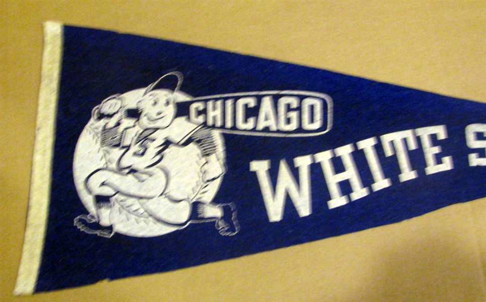 40's CHICAGO WHITE SOX PENNANT - RARE