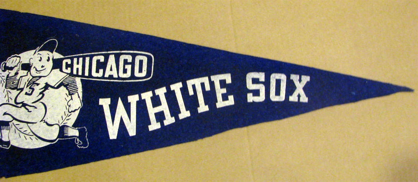 40's CHICAGO WHITE SOX PENNANT - RARE