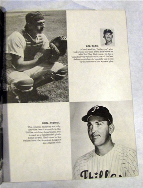 1963 PHILADELPHIA PHILLIES YEARBOOK - REVISED 2nd EDITION