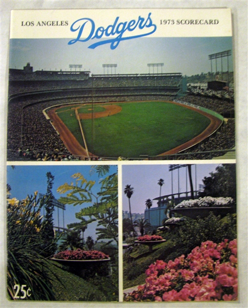 70's LOS ANGELES DODGERS SCORECARDS & PROGRAMS - 3