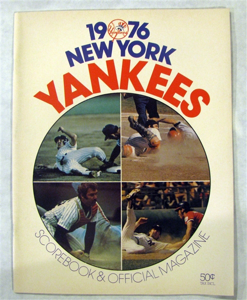 70's NEW YORK YANKEES PROGRAMS -5