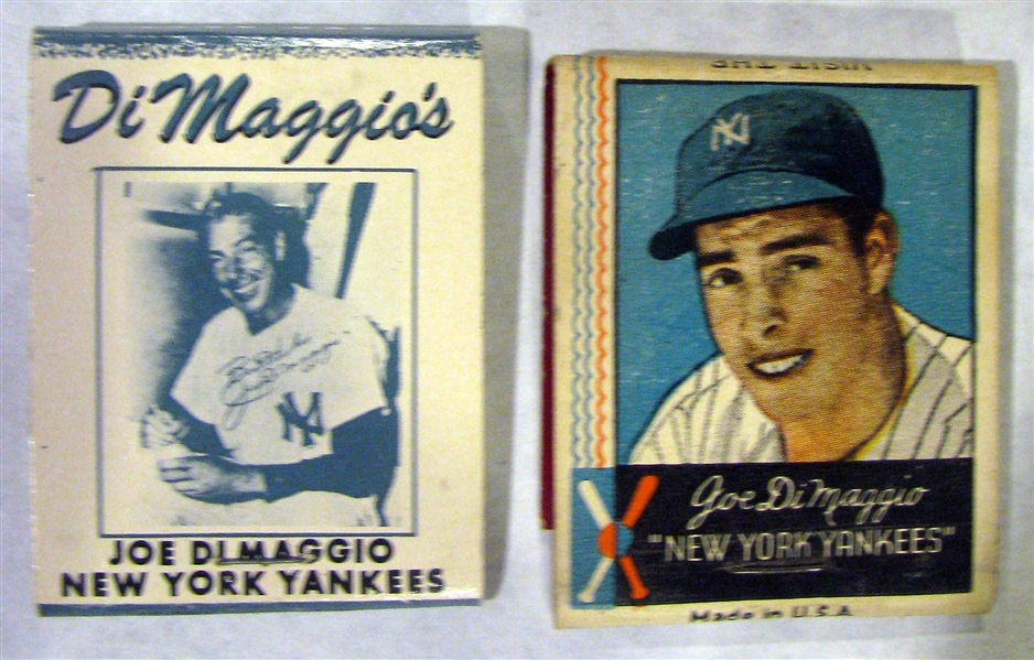 VINTAGE JOE DIMAGGIO MATCHBOOKS - 2