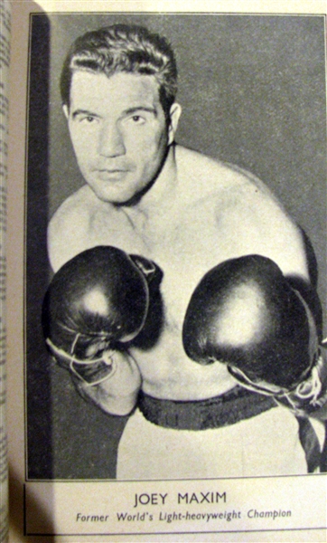 1953 BOXING NEWS ANNUAL w/ROCKY MARCIANO