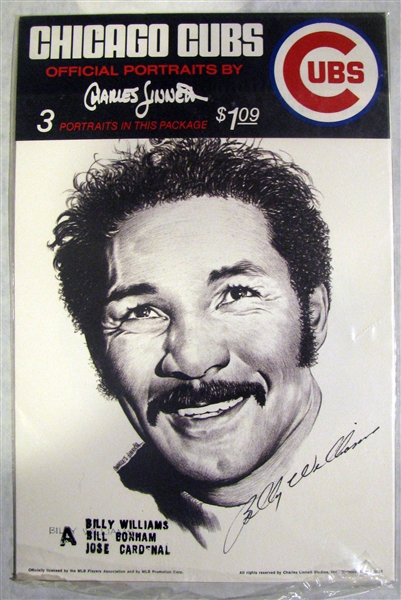 60's CHICAGO CUBS PORTRAITS BY LINNETT - SEALED IN PACKAGE
