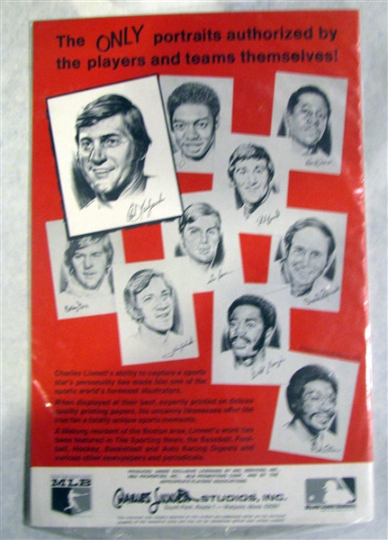 60's CHICAGO CUBS PORTRAITS BY LINNETT - SEALED IN PACKAGE