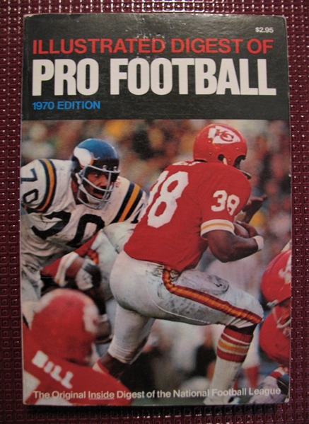 1970  ILLUSTRATED DIGEST OF PRO FOOTBALL