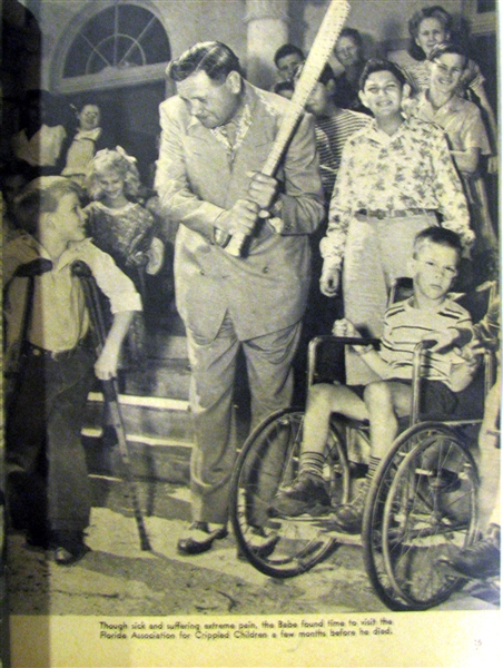 NOVEMBER 1948 SIR! MAGAZINE w/ RUTH-GEHRIG COVER