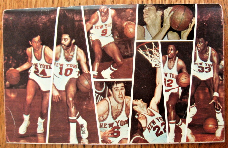 1970-71 NEW YORK KNICKS YEARBOOK - WORLD CHAMPIONS