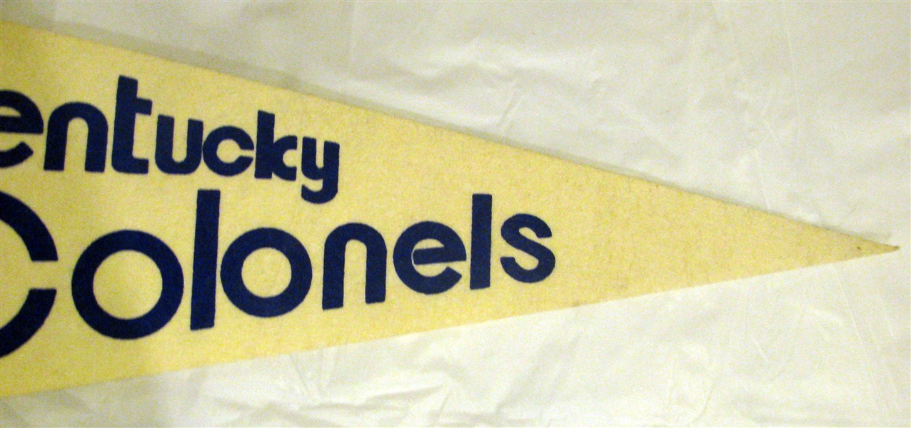 VINTAGE ABA KENTUCKY COLONELS PENNANT