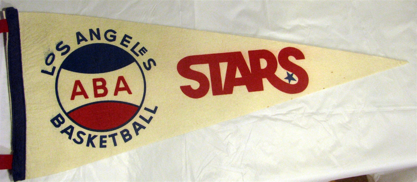 60's ABA LOS ANGELES STARS PENNANT