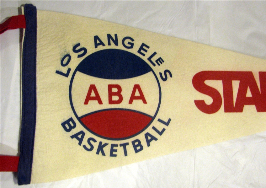 60's ABA LOS ANGELES STARS PENNANT