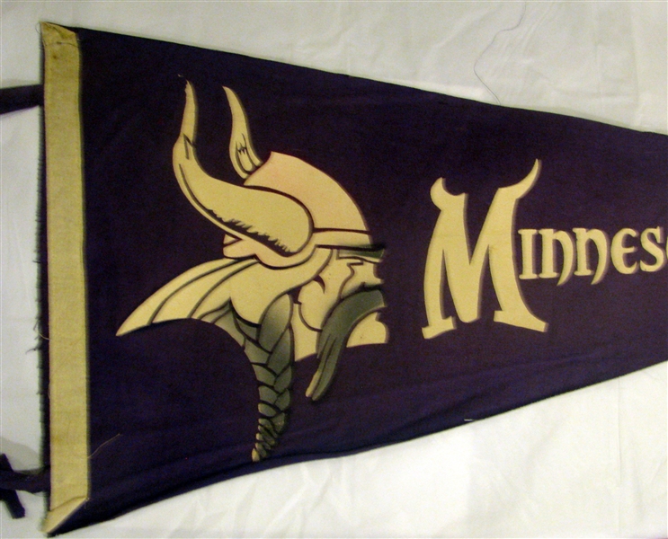 60's MINNESOTA VIKINGS PENNANT