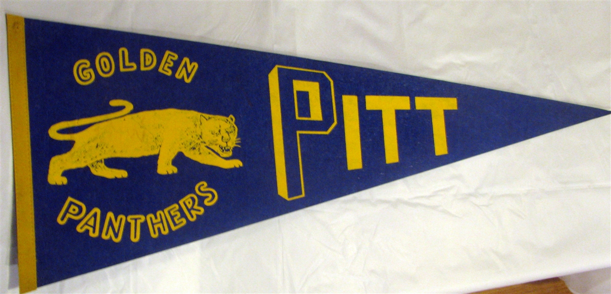 VINTAGE PITT PANTHERS PENNANT