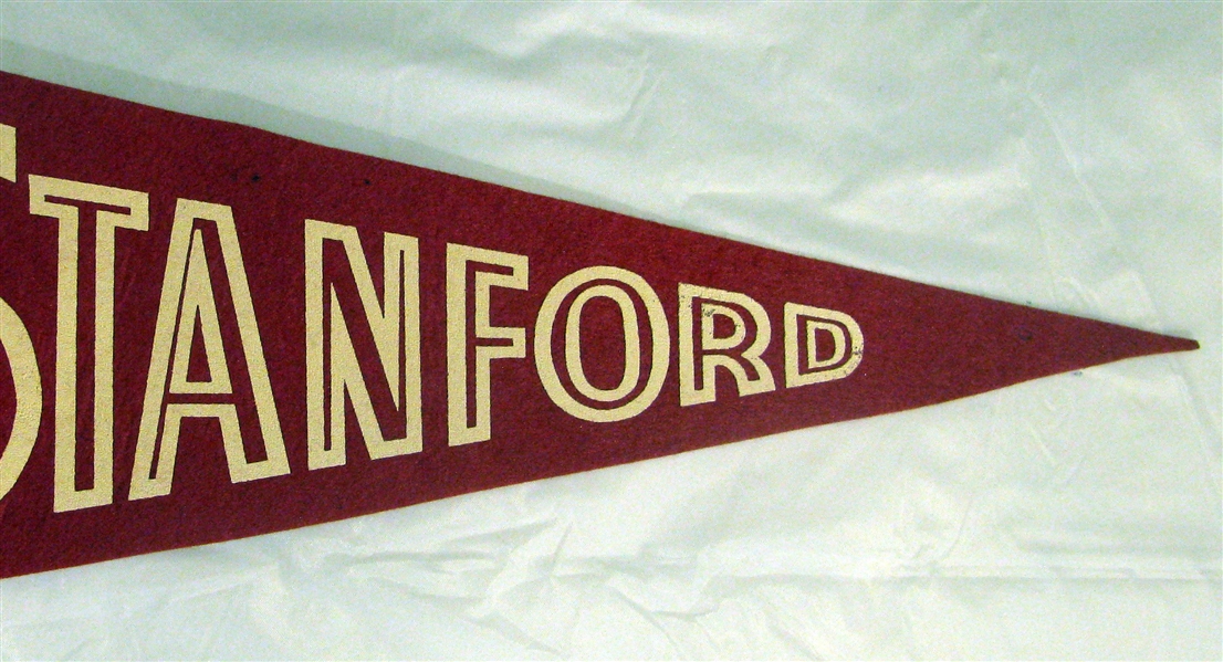 VINTAGE STANFORD INDIANS PENNANT