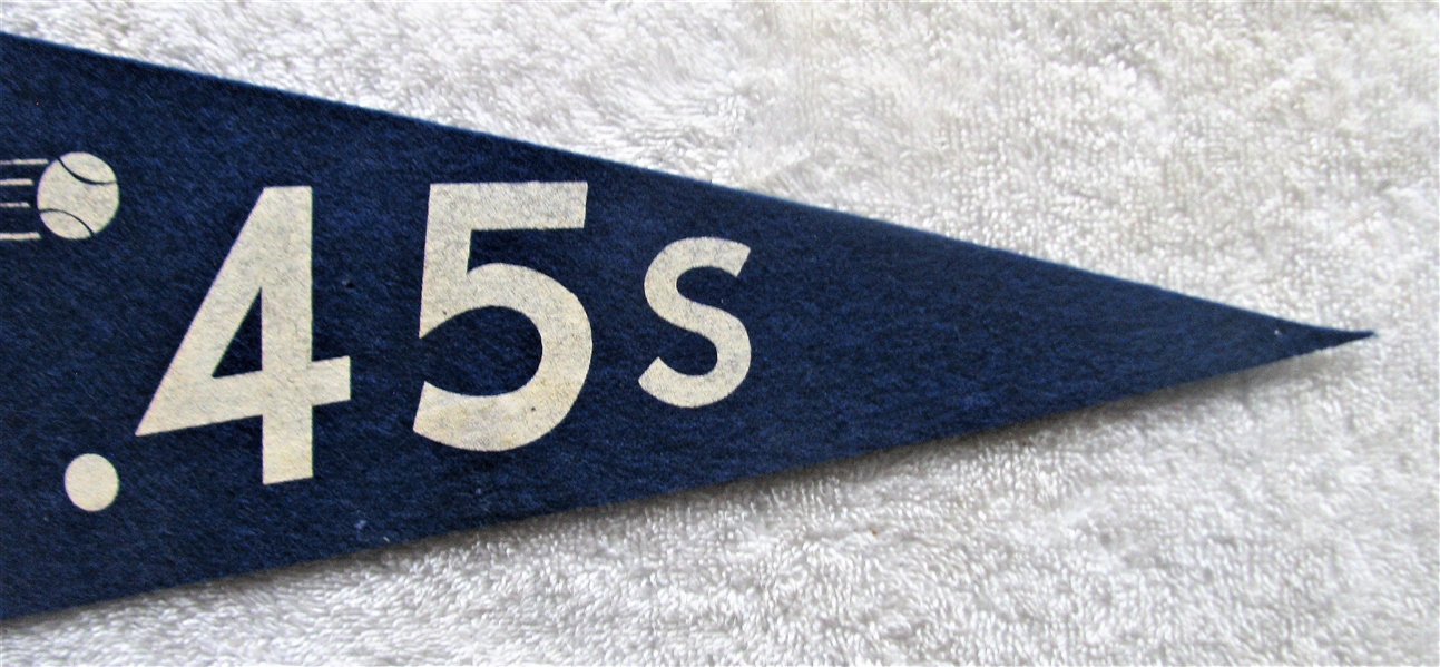 60's HOUSTON COLT 45's/ASTROS - 2 SIDED PENNANT