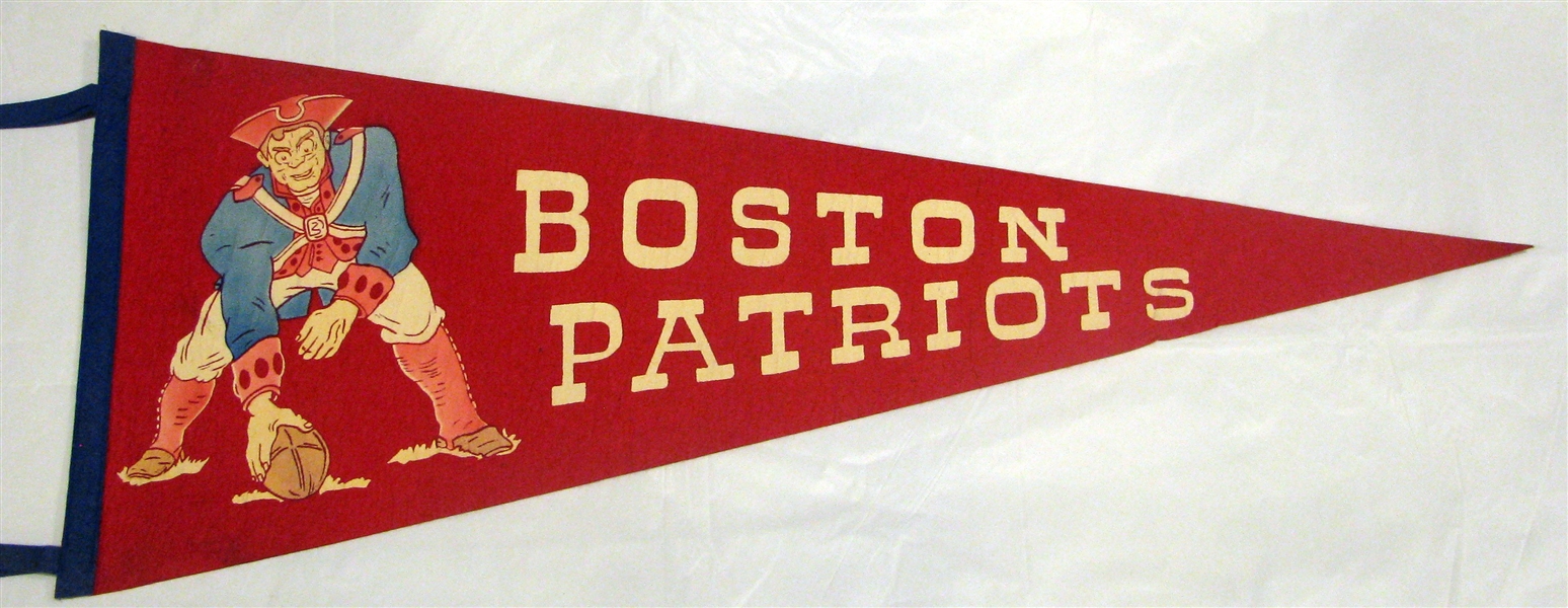 60's AFL BOSTON PATRIOTS PENNANT