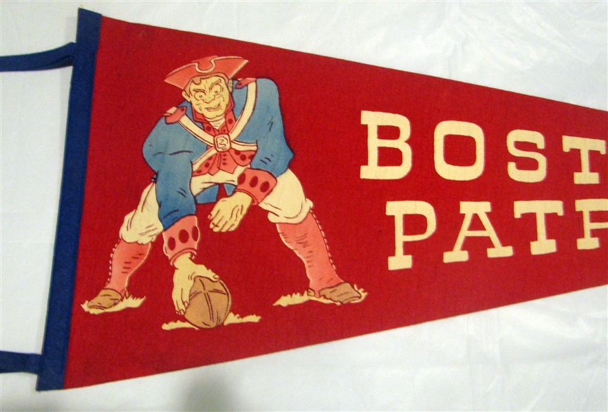 60's AFL BOSTON PATRIOTS PENNANT