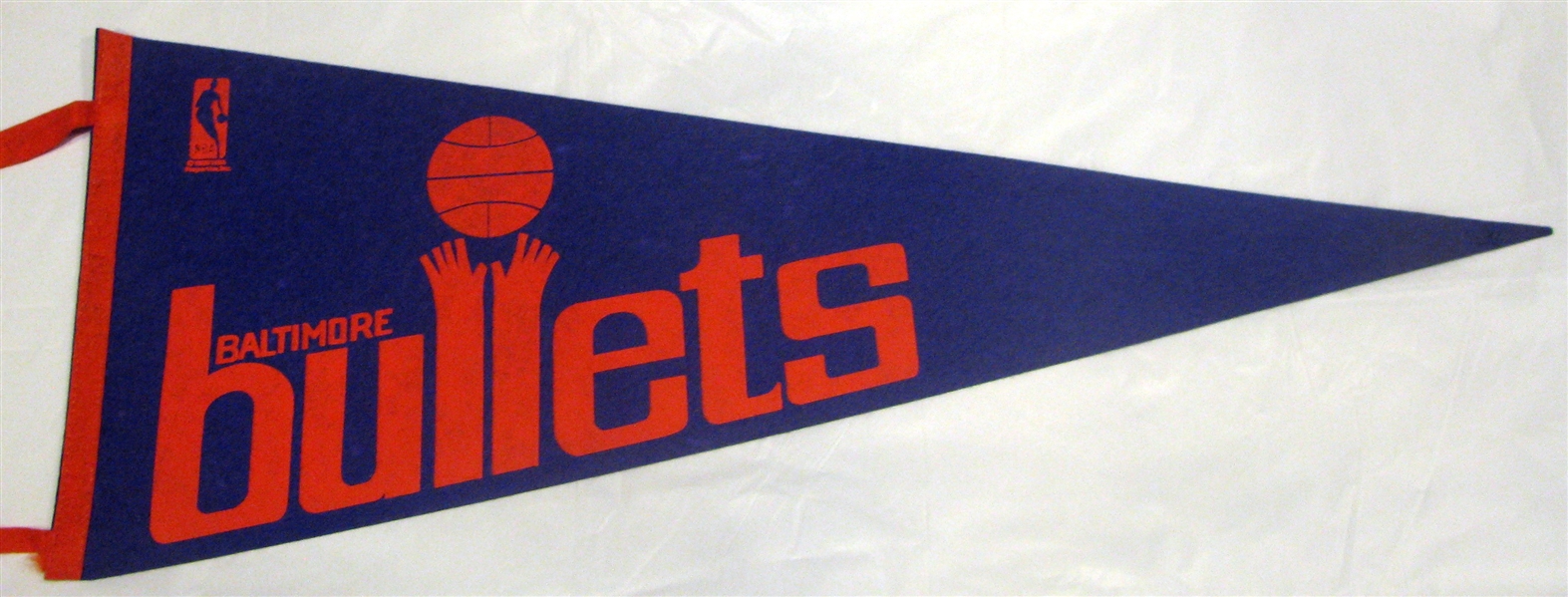 VINTAGE BALTIMORE BULLETS PENNANT