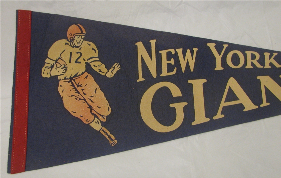 40's  NEW YORK GIANTS PENNANT