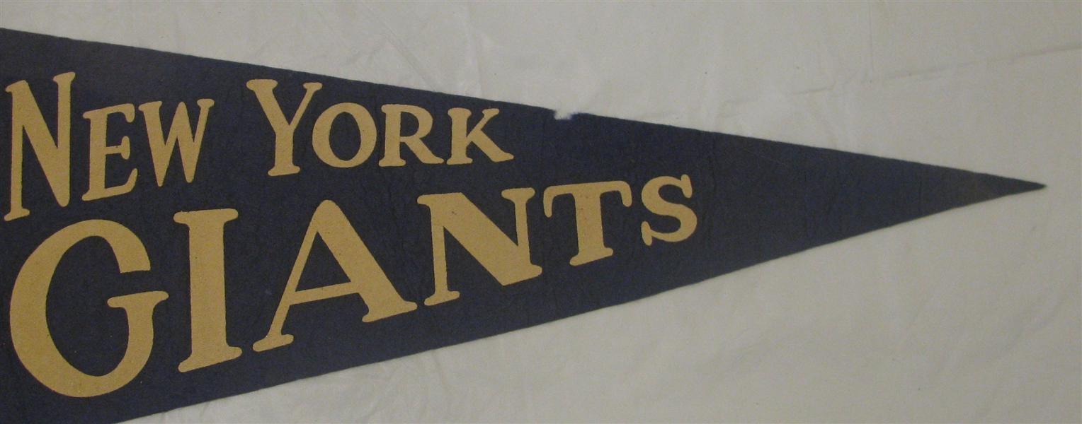 40's  NEW YORK GIANTS PENNANT