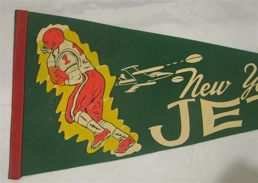 60's AFL NEW YORK JETS PENNANT