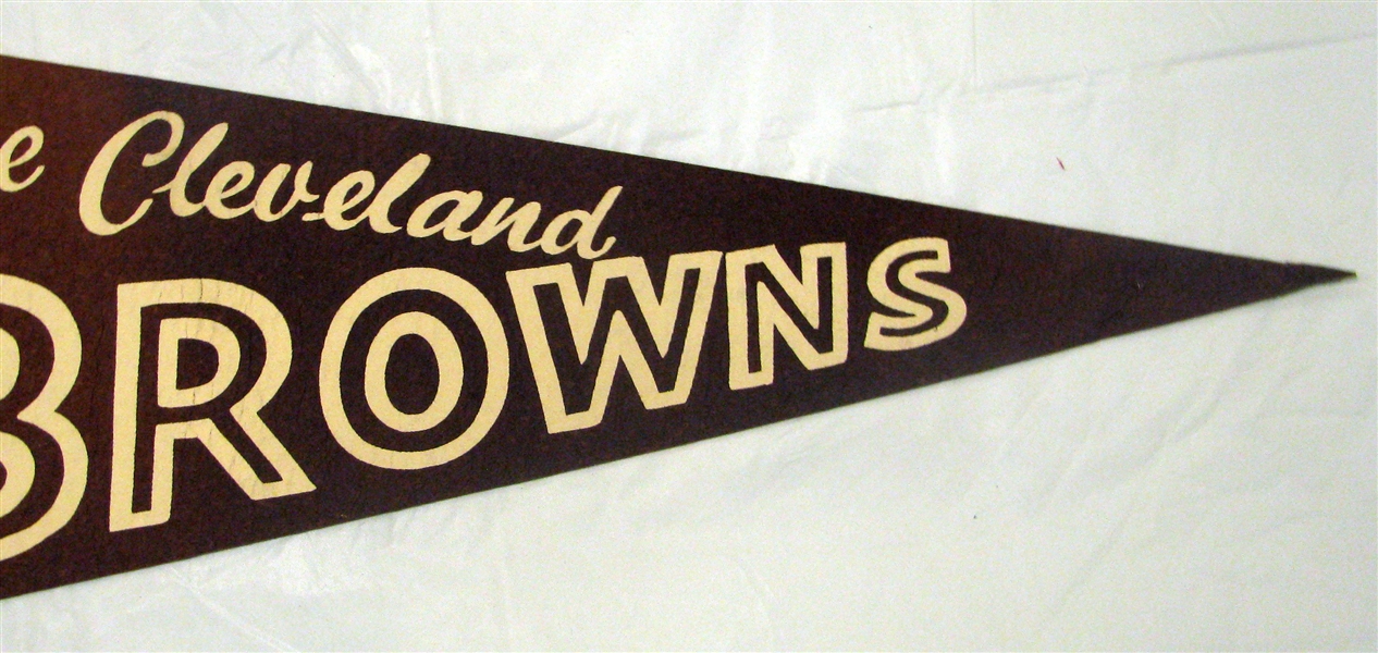 60's CLEVELAND BROWNS PENNANT