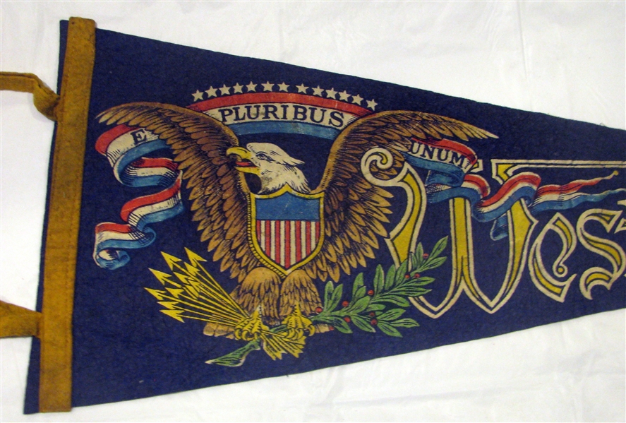 VINTAGE WEST POINT PENNANT