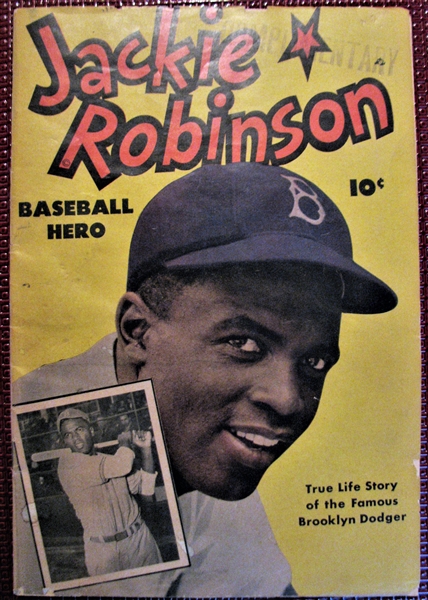 1950 JACKIE ROBINSON COMIC BOOK ISSUE #1