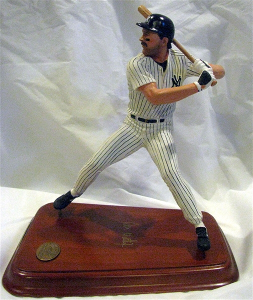 DON MATTINGLY DANBURY MINT STATUE w/BOX & PAPERWORK