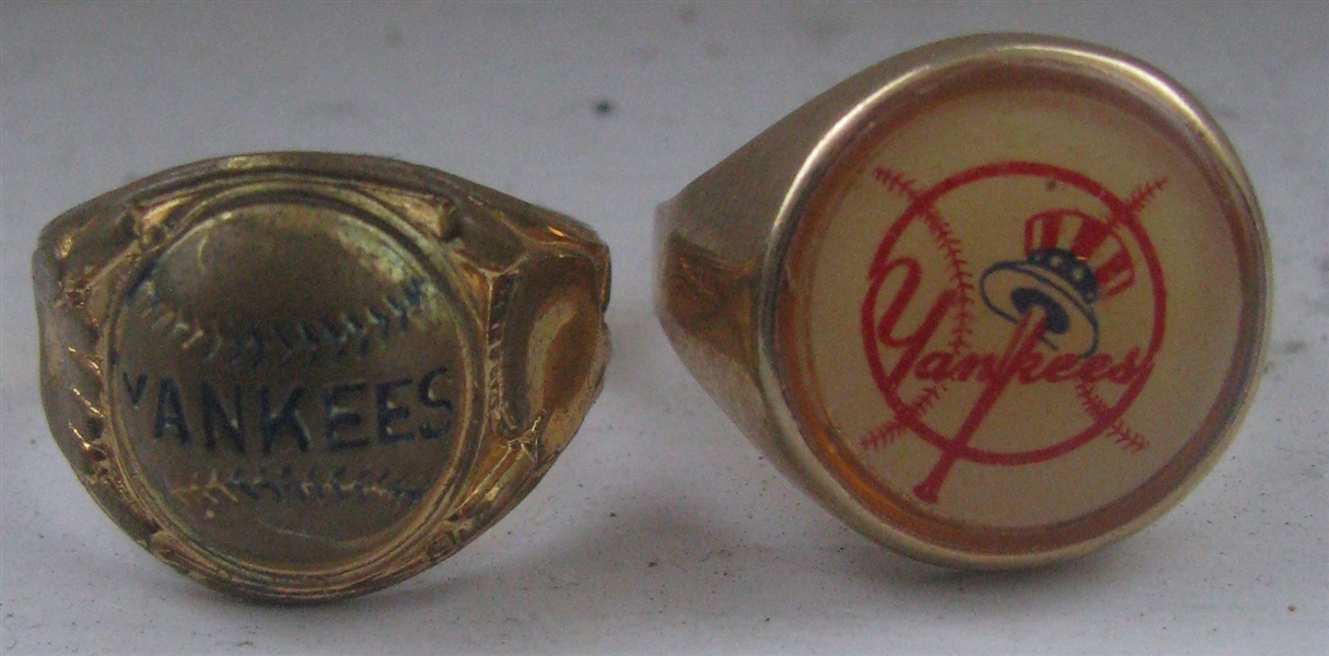 VINTAGE NEW YORK YANKEES PREMIUM RINGS - 2