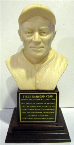 1963 TY COBB HALL OF FAME BUST / STATUE